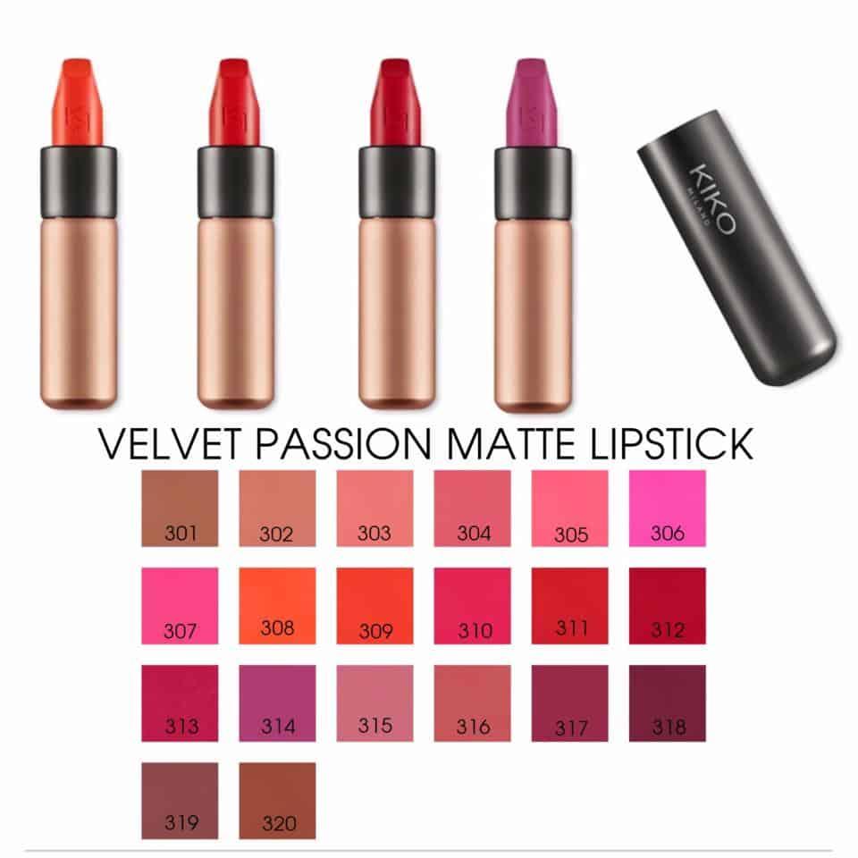 [HCM]Son lì Kiko Velvet Passion Matte