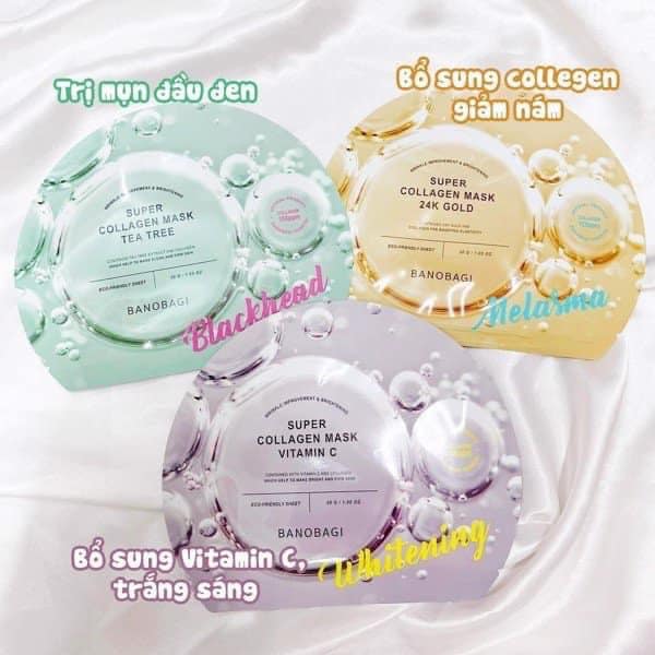 1 miếng nạ Mặt Nạ BANOBAGI SUPER COLLAGEN
