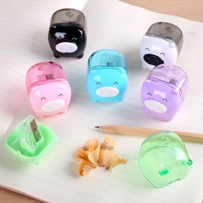 Gọt bút chì hình heo Deli 557