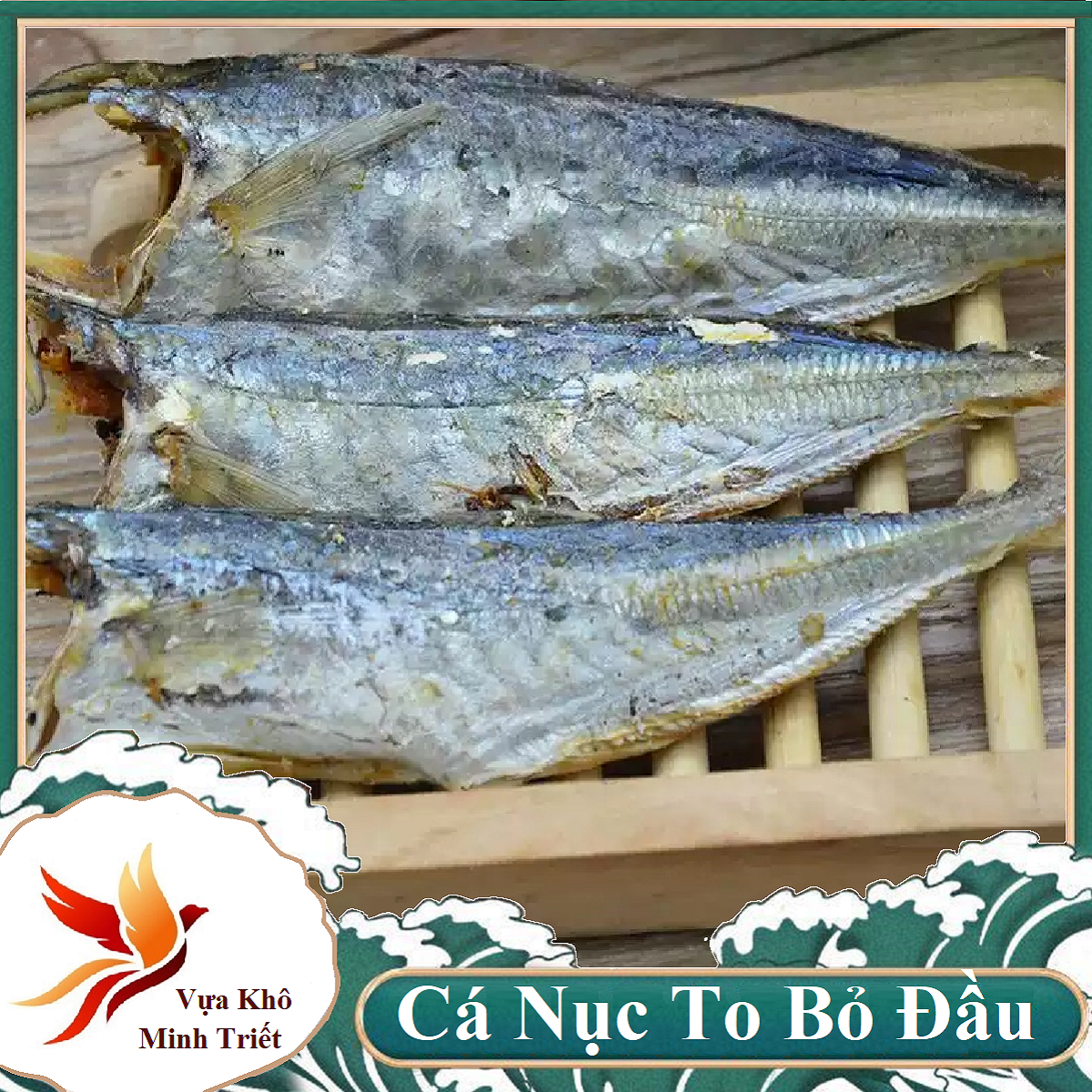 KHÔ CÁ NỤC KHÔNG ĐẦU BÉO NGON Ú NỤ, 500GR- Vựa Khô Minh Triết