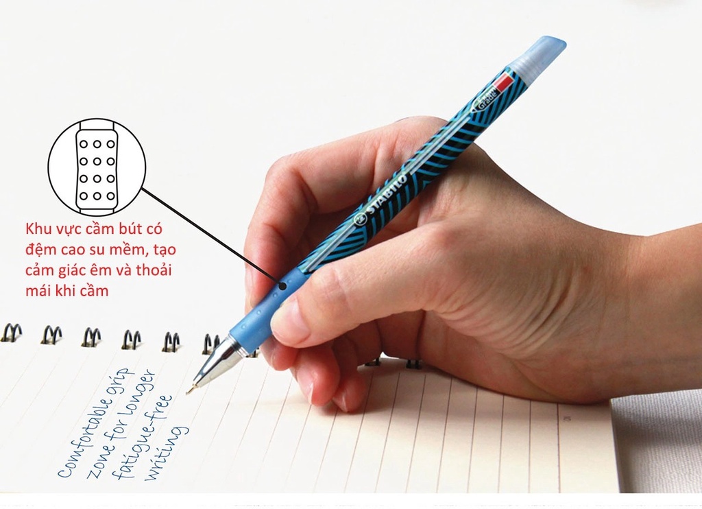 Bút bi STABILO Exam Grade X-Fine 0.5mm (BP587NXF)