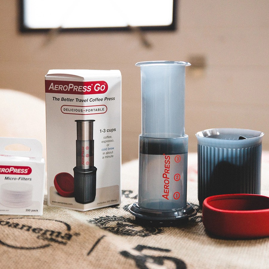 Dụng cụ pha cà phê Aeropress Go | - Bảo hành 12 tháng