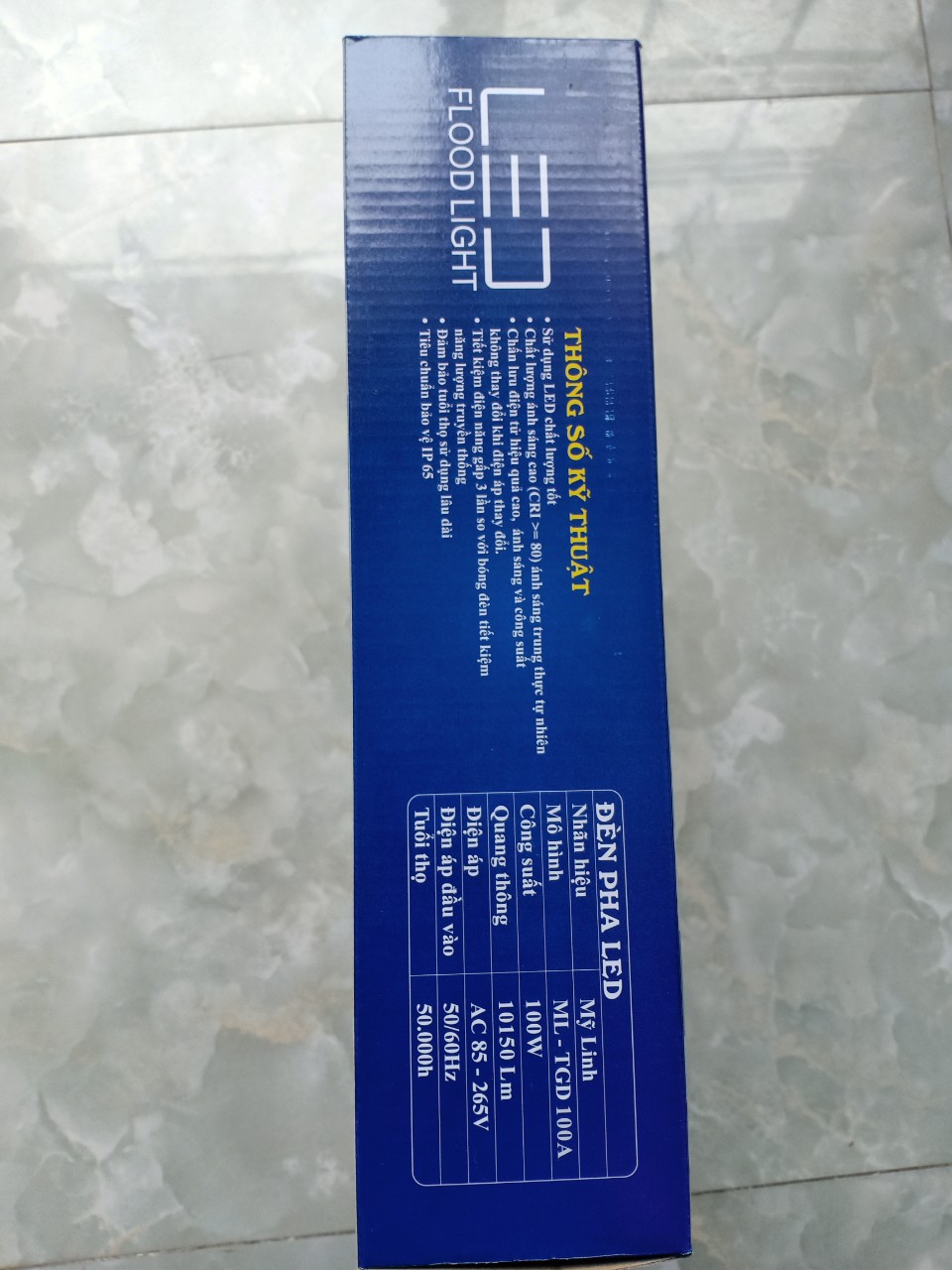 1 ĐÈN LED PHA 100W MỸ LINH M.E HOÀNG KHANG
