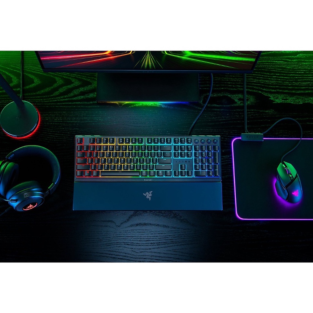 Bàn Phím Chơi Game Razer Ornata V3-Low Profile Gaming Keyboard/ RZ03-04460100-R3M1 - Hàng Chính Hãng
