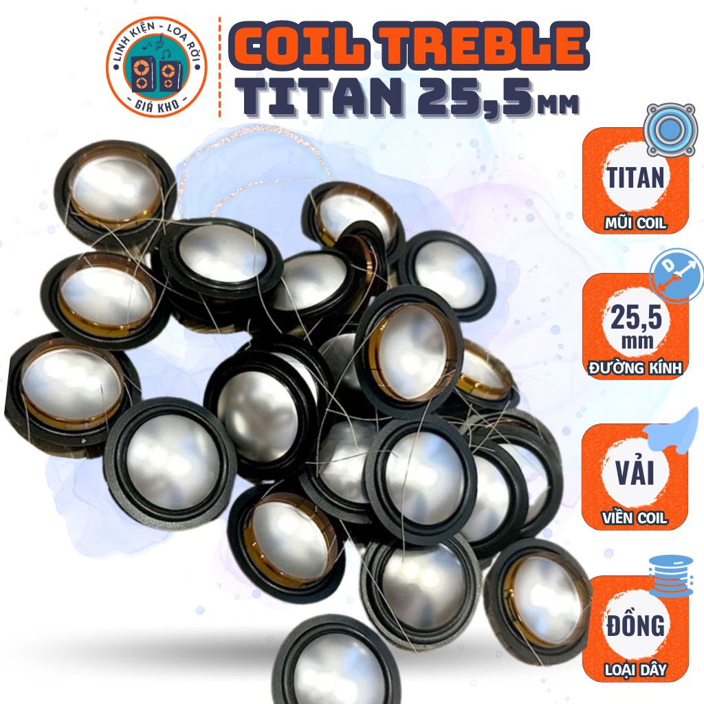Coil Treble 24,5 & 25,5 - Coil Titan Loa Chép BMW