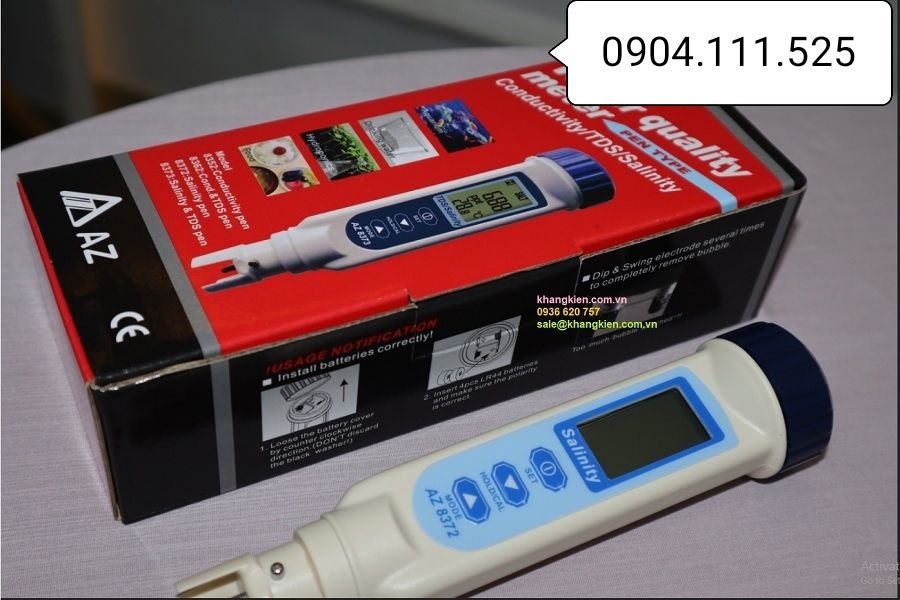 Máy đo độ mặn AZ-8372 cầm tay