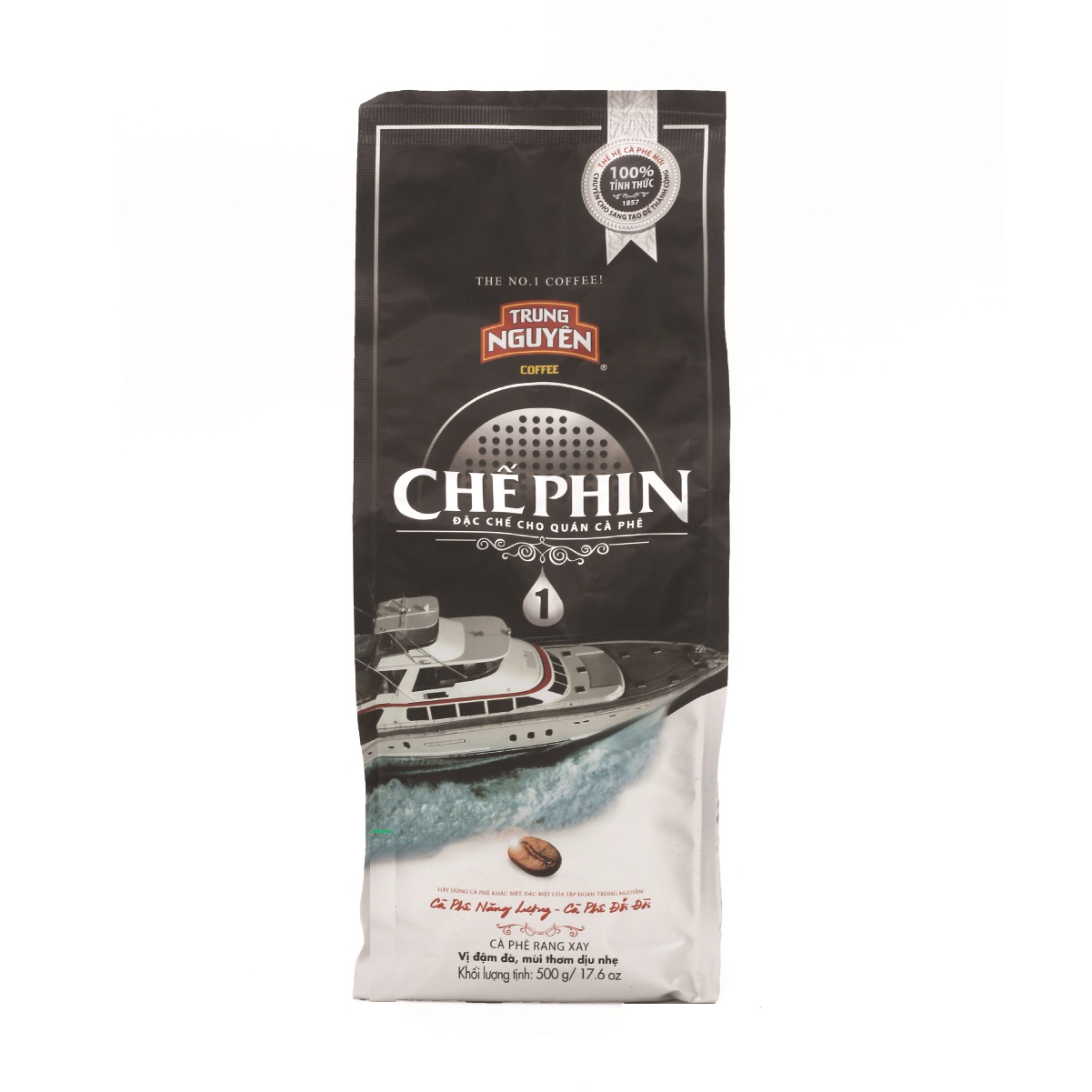 02 Gói 500gam Cà phê Chế Phin Số 1 Trung Nguyên( 1Kg)
