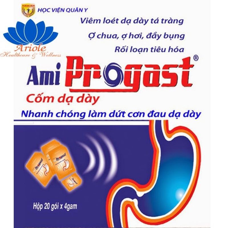 Cốm dạ dày Amiprogast Học viện quân y