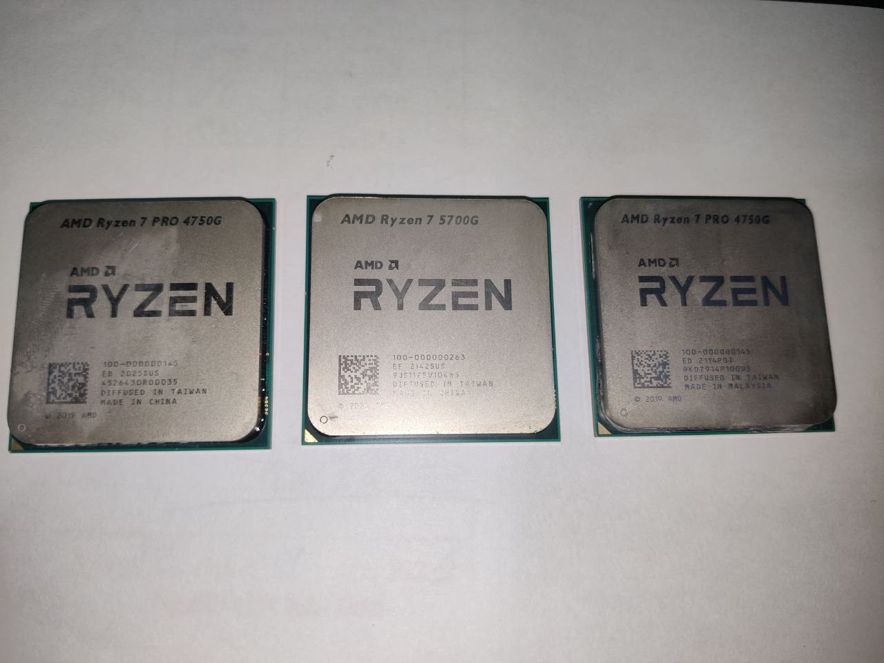 CPU AMD Ryzen 7 4700g socket AM4 APU 8 core 16 Threads