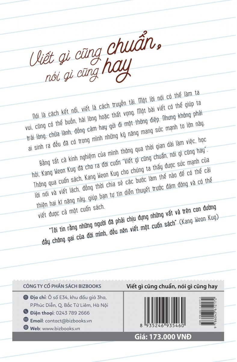 Sách - Viết Gì Cũng Chuẩn, Nói Gì Cũng Hay