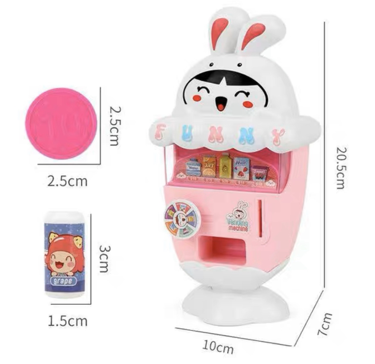 Đồ chơi máy bán nước tự động thỏ