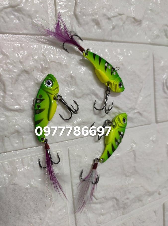 mồi cá sắt lure cá lóc combo 3 con
