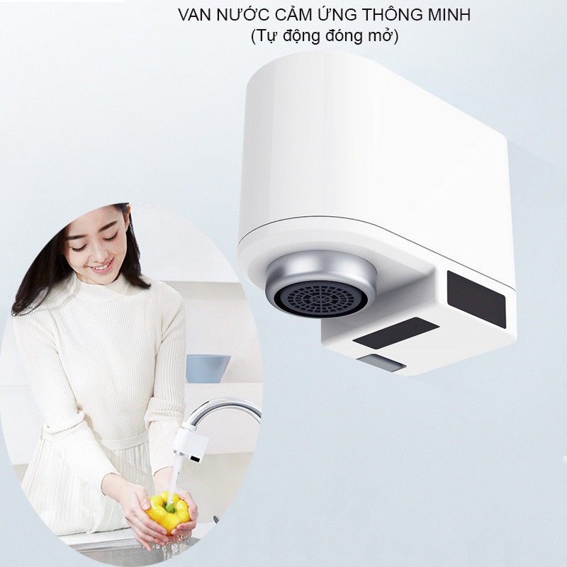 Đầu vòi nước cảm biến thông minh tự động bật tắt J1011
