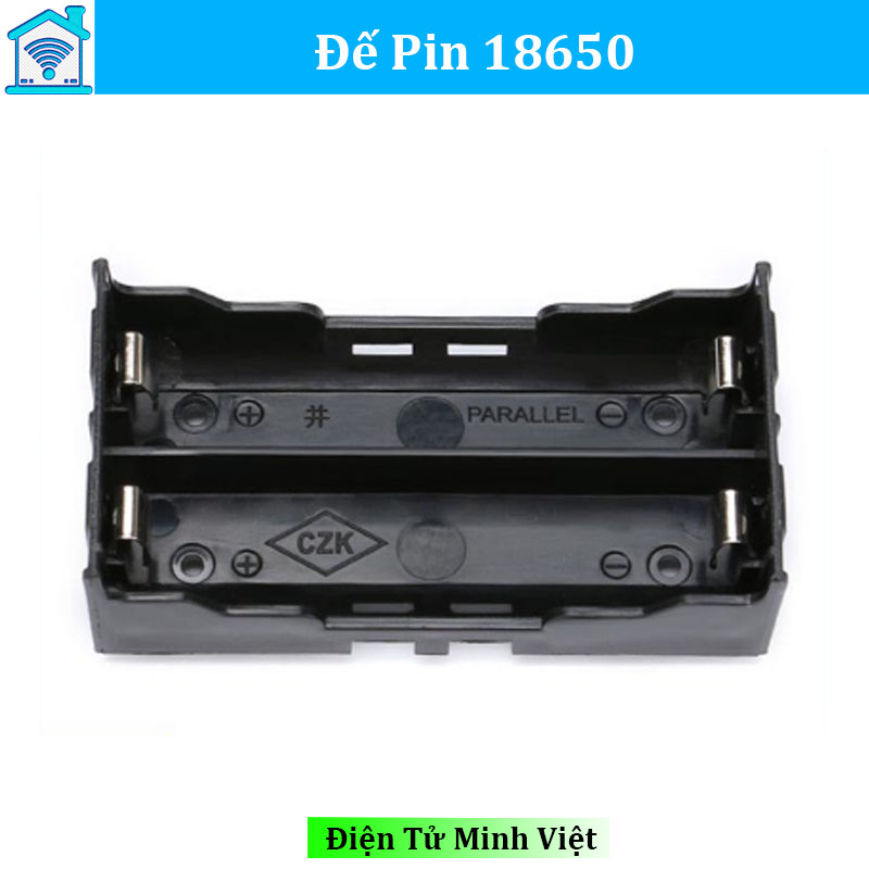 Đế Pin 18650 Có Chân Hàn