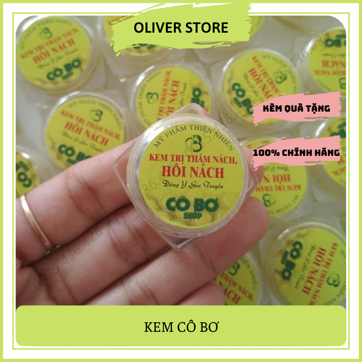 Kem Loại Bỏ Thâm Nách Hôi Nách - Kem Cô Bơ Chiết Xuất Từ Thiên Nhiên Khử Mùi Hôi Ngăn Thâm Nách Sau 2 Liệu Trình - Chính Hãng