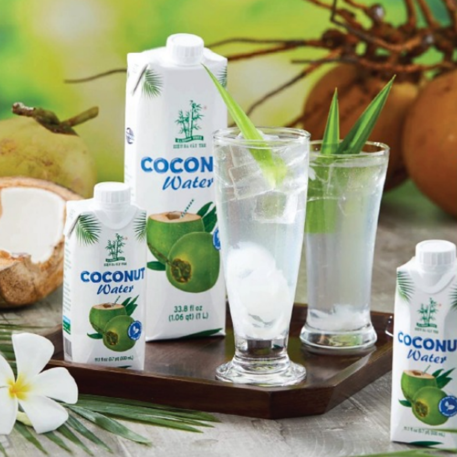 Nước Dừa Tươi  Ba Cây Tre 330Ml