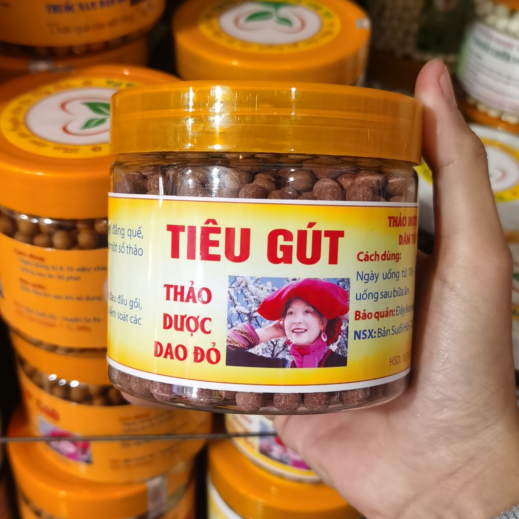 Tieu gut, gout - thảo dược dân tộc dao đỏ - đặc sản 27