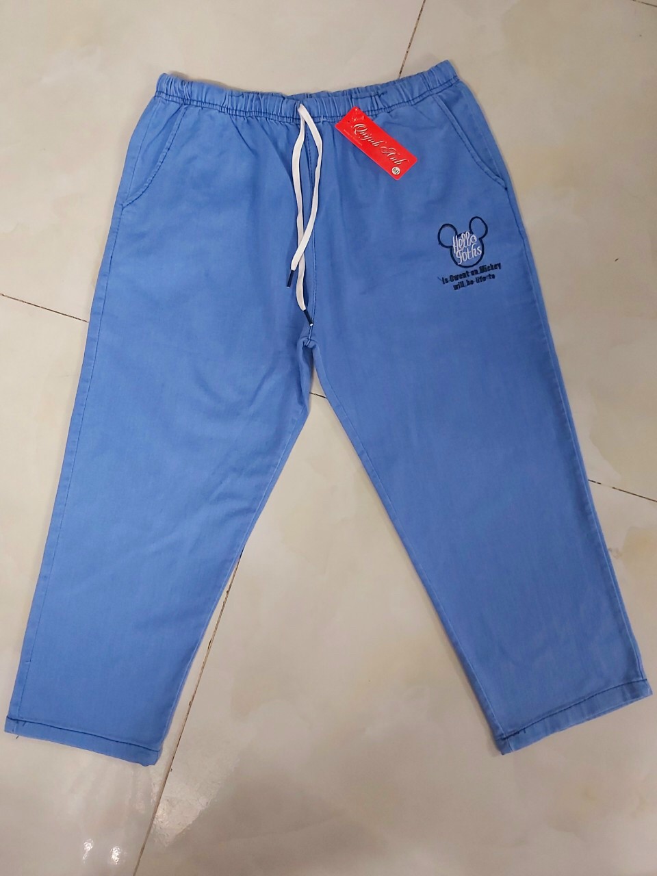 Quần jean nữ lưng thun ,chất co giản thoải mái