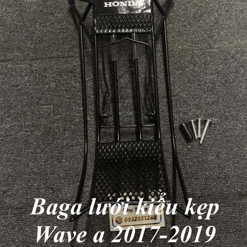 Baga giữa lưới xe máy wave @110cc 2017-2021 kiểu có kẹp mới