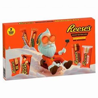 Socola sữa nhân bơ đậu phộng reese's miniature cup milk chocolate & peanut butter 297g