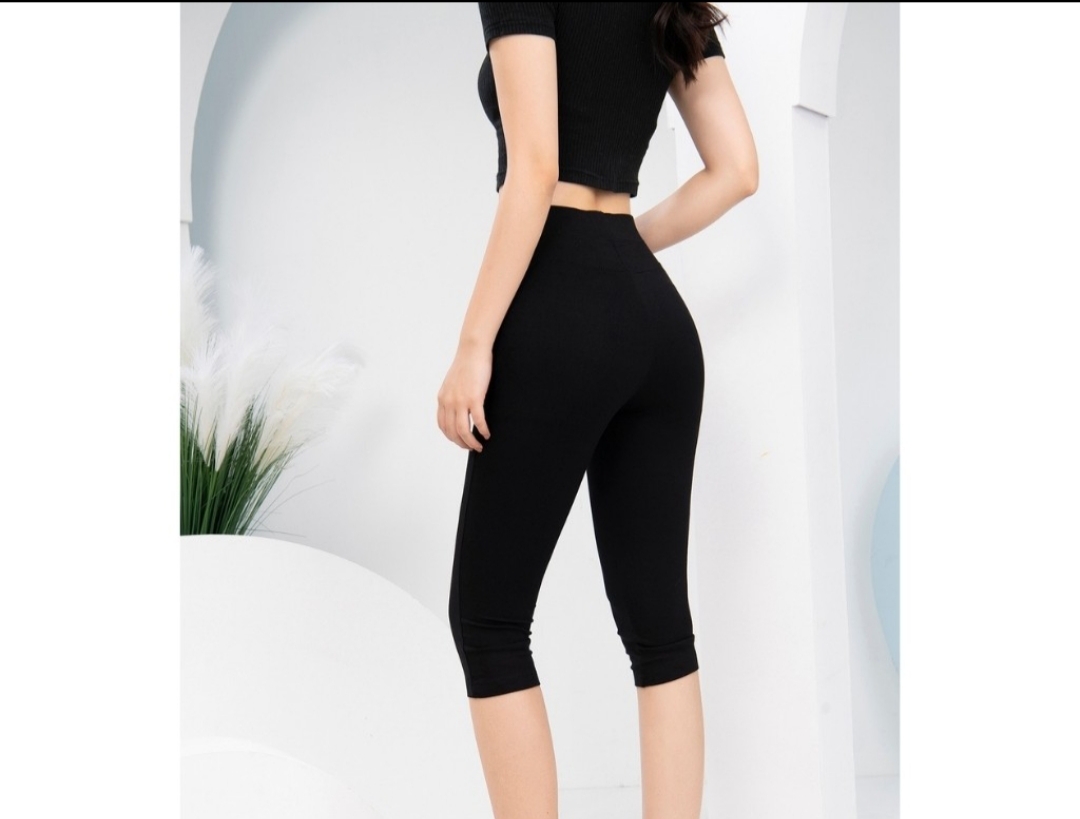Quần lửng thun nữ quần legging lửng