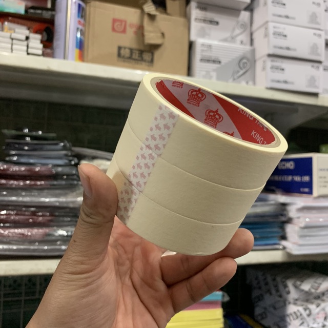 Băng keo giấy 2.4cm King Tape
