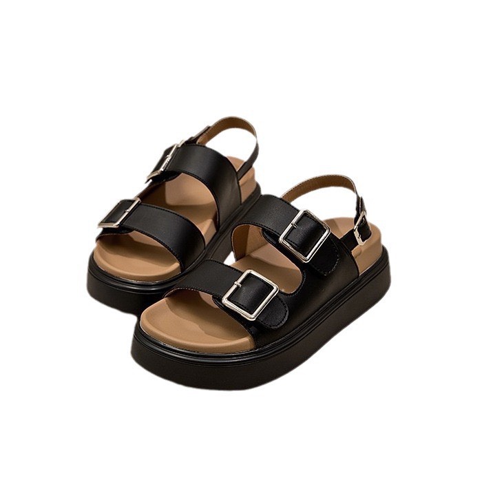 Sandal nữ quai da mềm mịn LEGEND chất êm ái fullbox QC