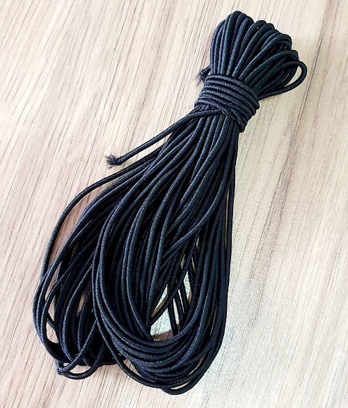 Dây Thun Khuy Sợi Chỉ Tròn Lớn 2mm - Dài 12mm Co Giãn Tốt Dùng Cho May Vá và Trang Trí Handmade