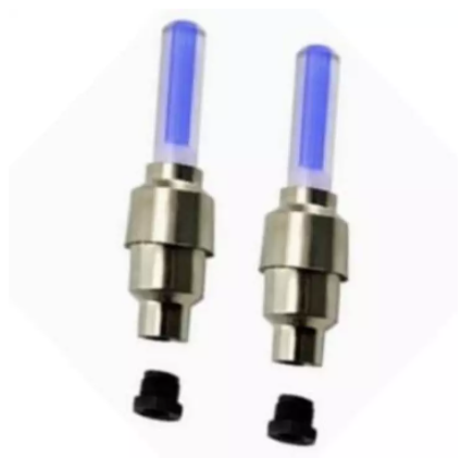 [HCM]Bộ 2 Đèn Led Gắn Van Bánh Xe Đạp A001 ( XANH DƯƠNG )