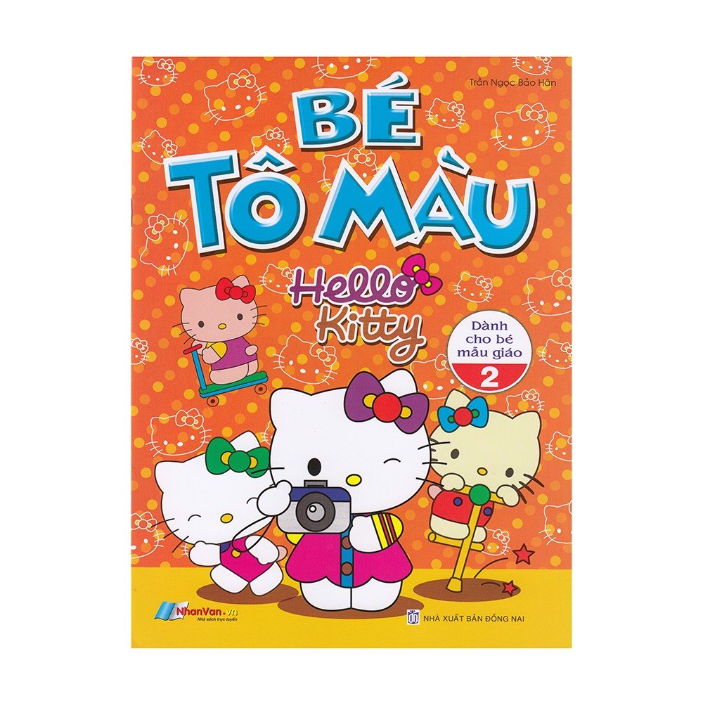 Bé tô màu hello kitty - 8935072935092