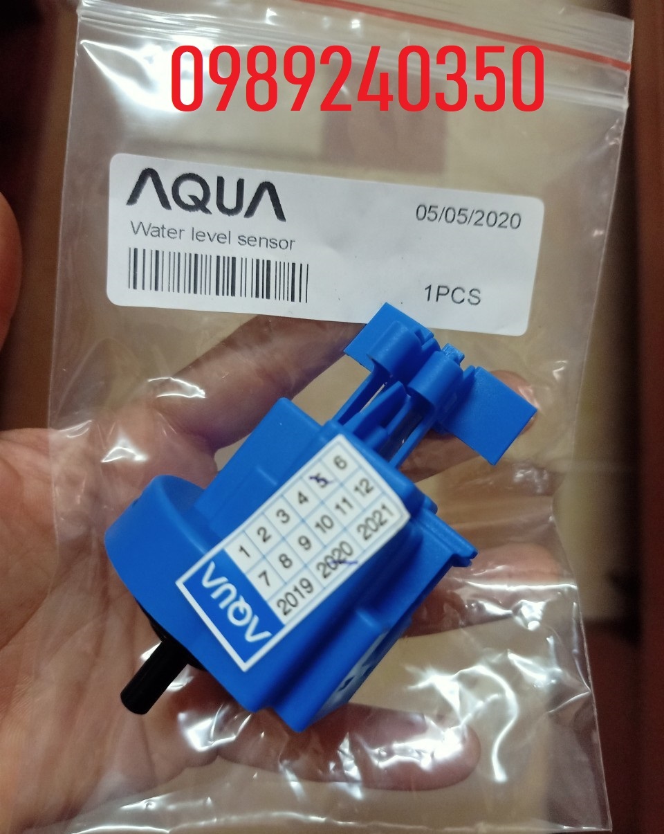 Phao áp suất cảm biến mực nước máy giặt AQUA xanh cửa ngang chính hãng