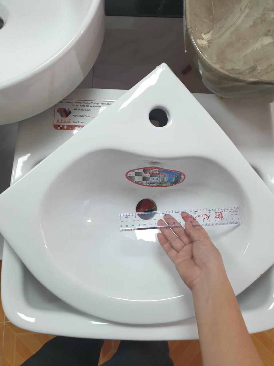 [HCM][SỈ] LAVABO GÓC CAO CẤP - CG1