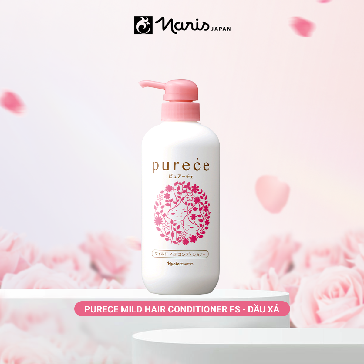 Dầu xả Naris Purece Mild Hair Conditioner FS