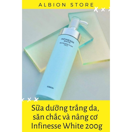 [ALBION] Sữa Xoay trắng da INFINESSE mẫu thử 3g (100% AUTH)