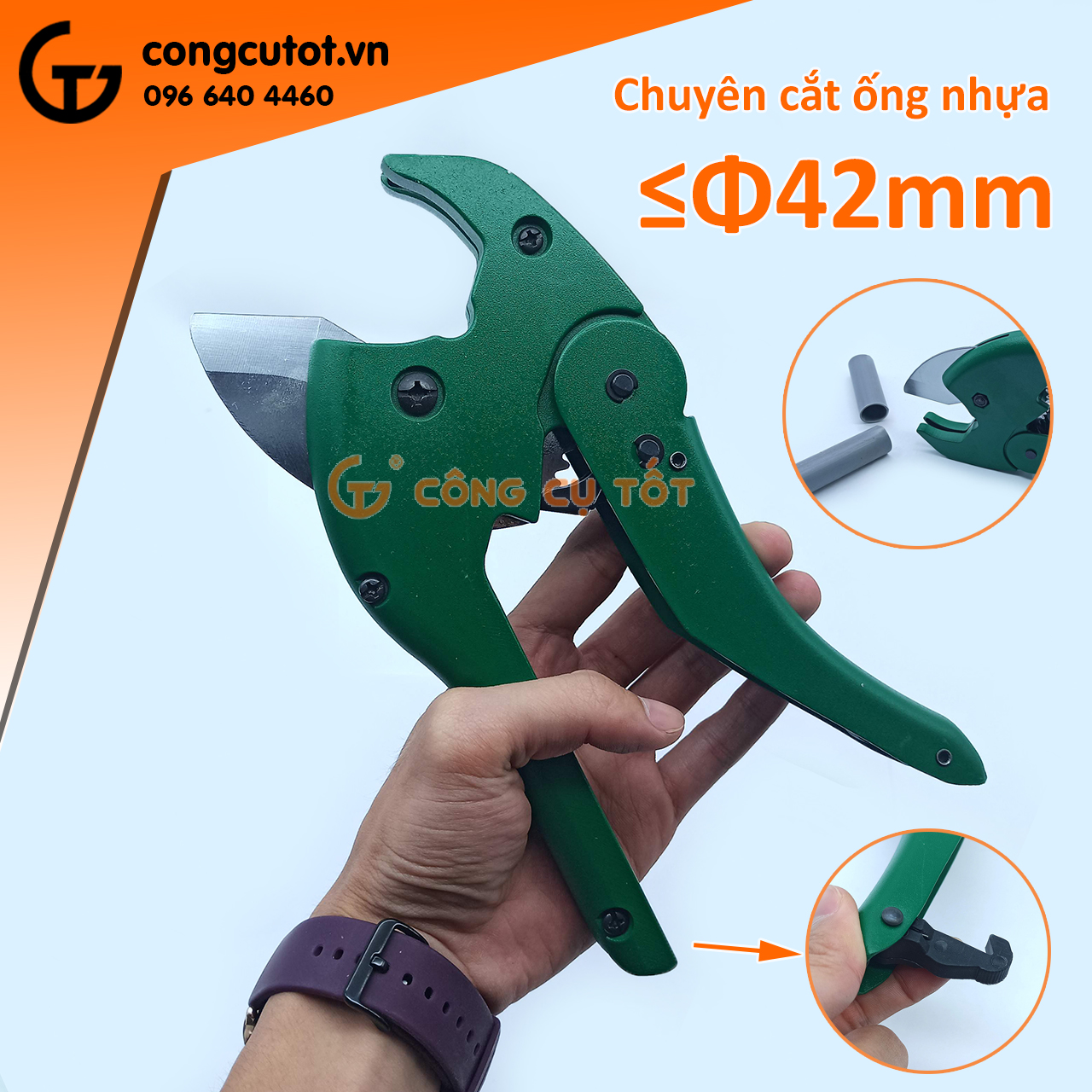 Kéo cắt ống nhựa PPR Ø42mm