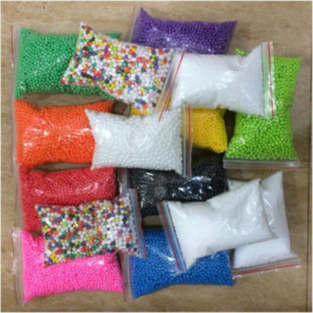 Hạt Xốp Nhỏ Làm Slime, Gói Quà Tặng