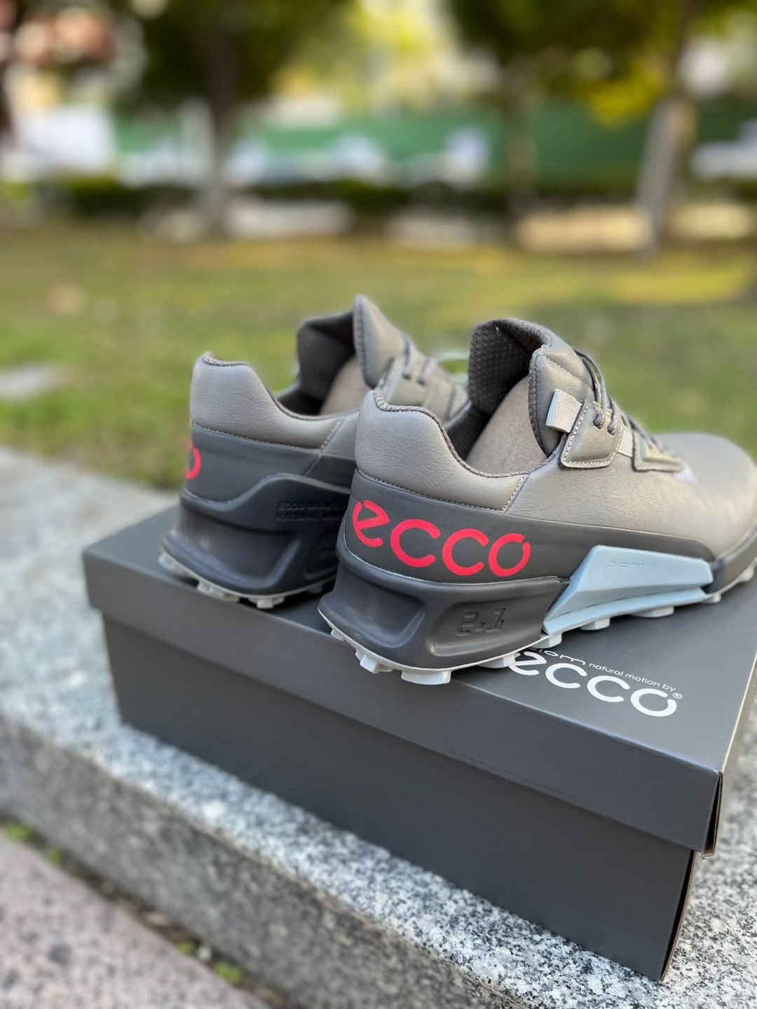 Giày golf nam CORE 101250-25636 màu ghi | ECCO