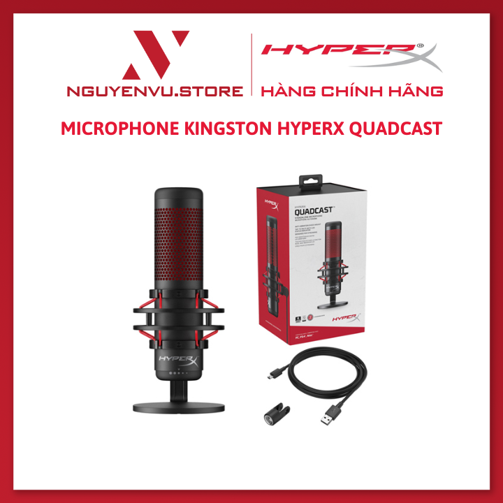 Kingston HyperX quadcast gaming microphone-Original