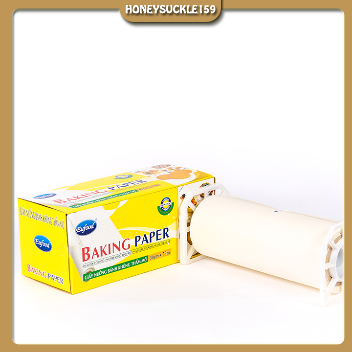 Giấy Nến Chống Dính Lót Nướng Bánh 30cm*75m/ An toàn cho sức khỏe người sử dụng..Kích thước 30cm x 75m/ Không hóa chất độc hại.