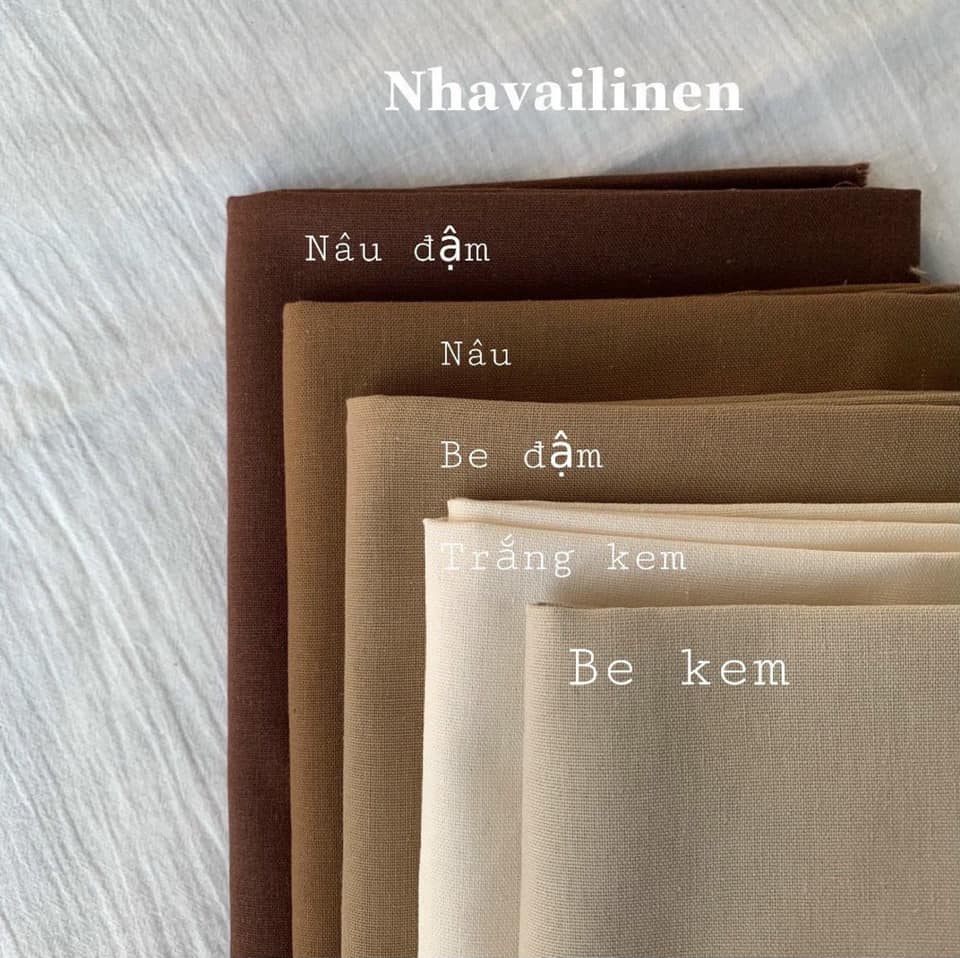 [HCM]LINEN BỘT DÀY TRƠN CAO CẤP NHÀ VẢI LINEN