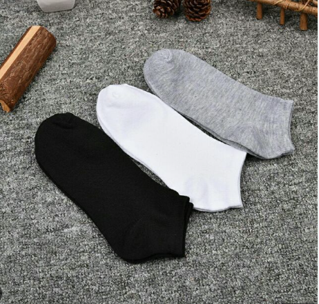 Tất Nam Cổ Thấp Trơn Màu