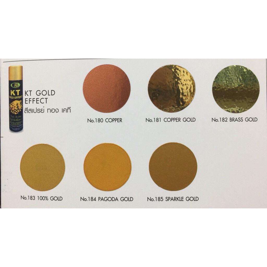 Sơn xịt mạ vàng KT Gold Efect