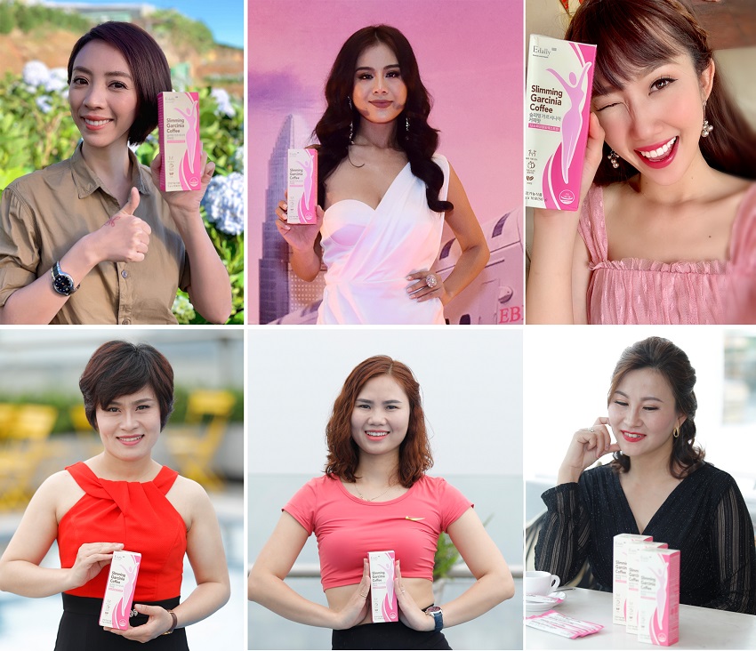 [HCM]Cafe giảm cân Edally Slimming Garcinia Coffee