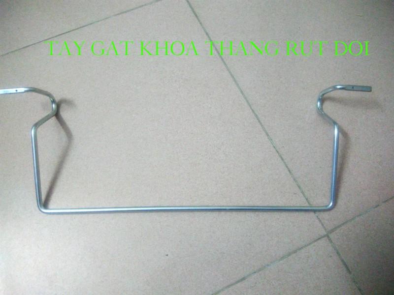 Tay gạt khóa thang rút đôi