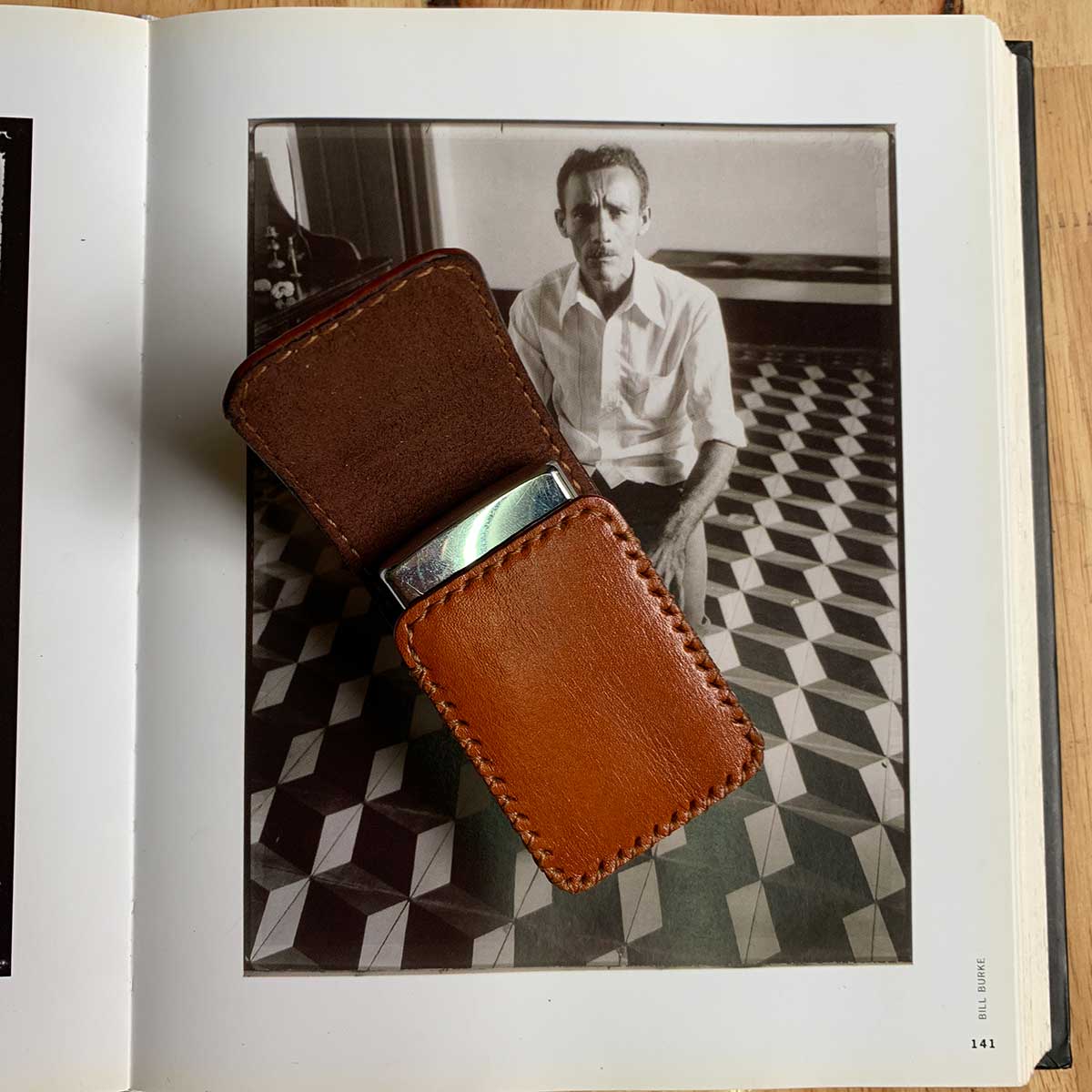 Bao hộp zippo da thật - Bao da thủ công handmade - Shop đồ da thật MinoCrafts
