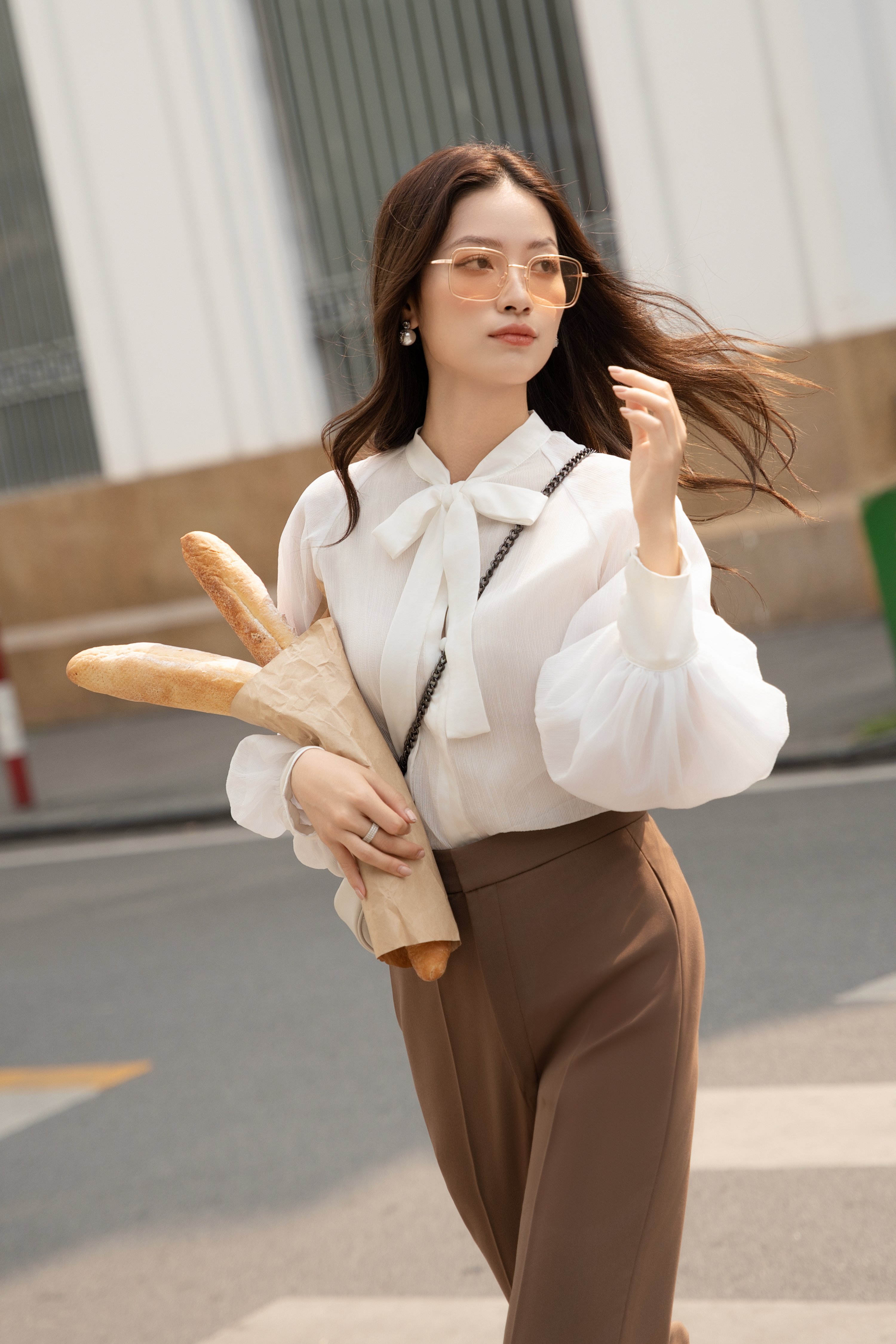 Voucher siêu sale 15% OLV - Quần Mabel Khaki Pants