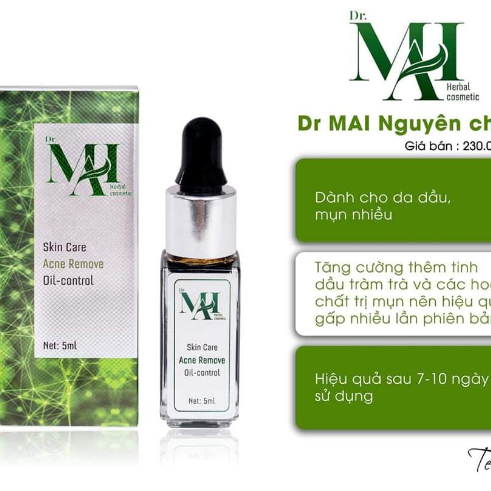 [HCM]DR MAI NGUYÊN CHÂT 5ML+KT CAO CẤP BLOOK