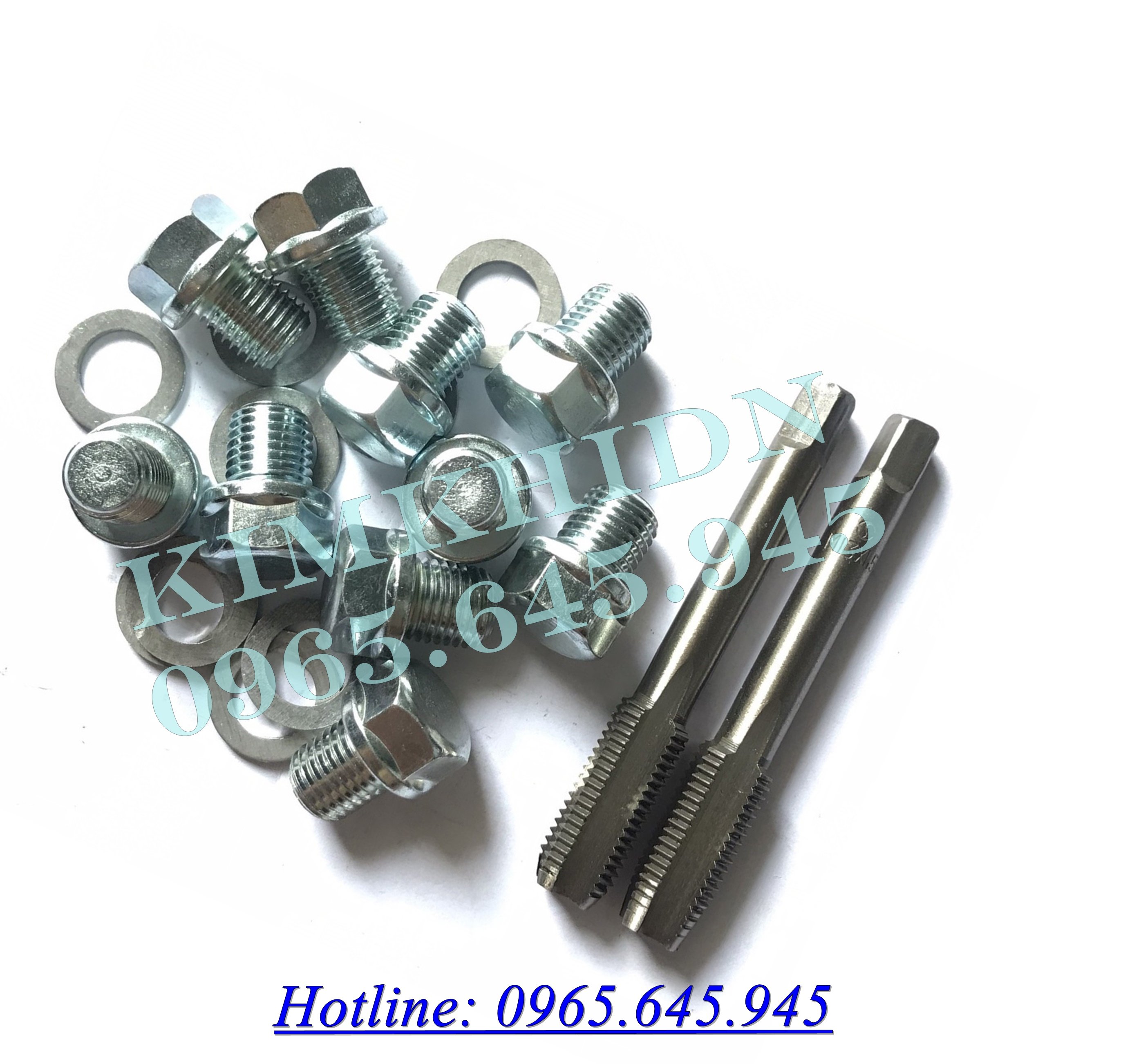 Bộ taro cấy ốc xả nhớt xe máy (CÓ TK HOẶC KO)