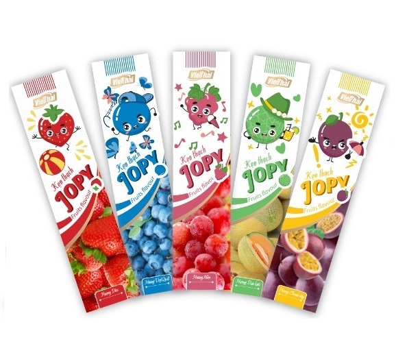 Kẹo Thạch Cây Rau Câu Trái Cây Jopy Việt Thái (Gói 770g)