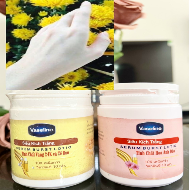[GIẢM 5% ĐƠN 129K]Kem Kích Trắng Vaseline Hủ 250gr